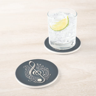 Musical Clef Note Coaster