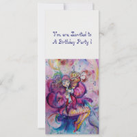 MUSICAL CLOWN ,pink blue ,white ice metallic