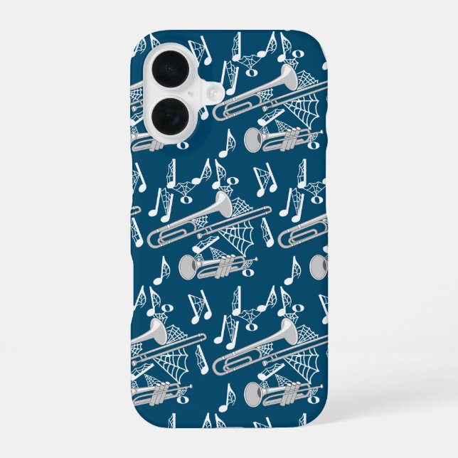  Musical Cobwebs iPhone 16 Case (Back)