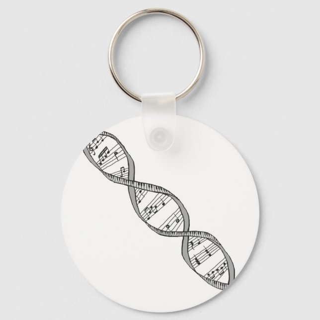 Musical DNA Key Ring (Front)