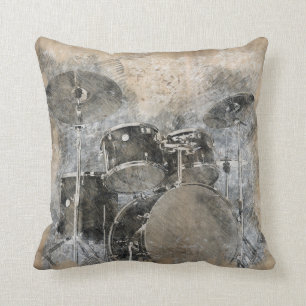 Musical drum kit cushion