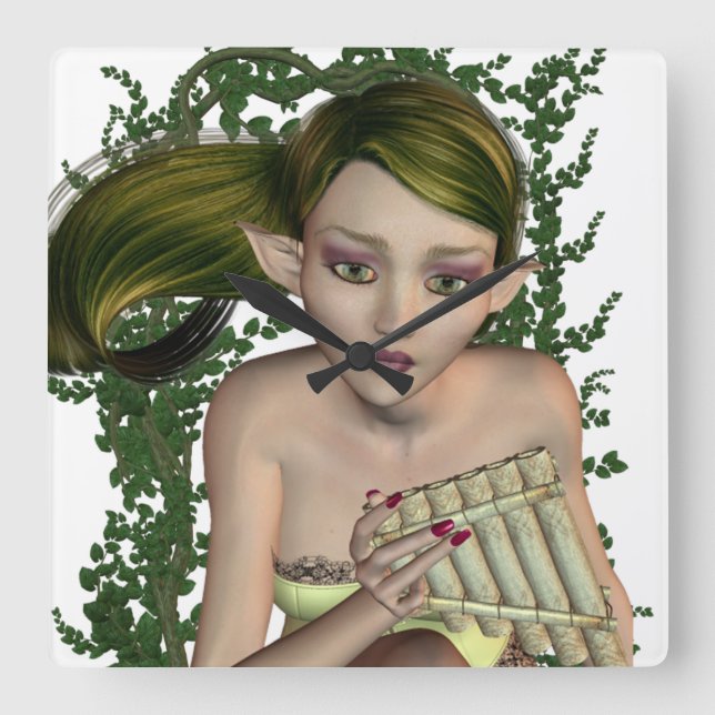 Musical Elf Wall Clock (Front)