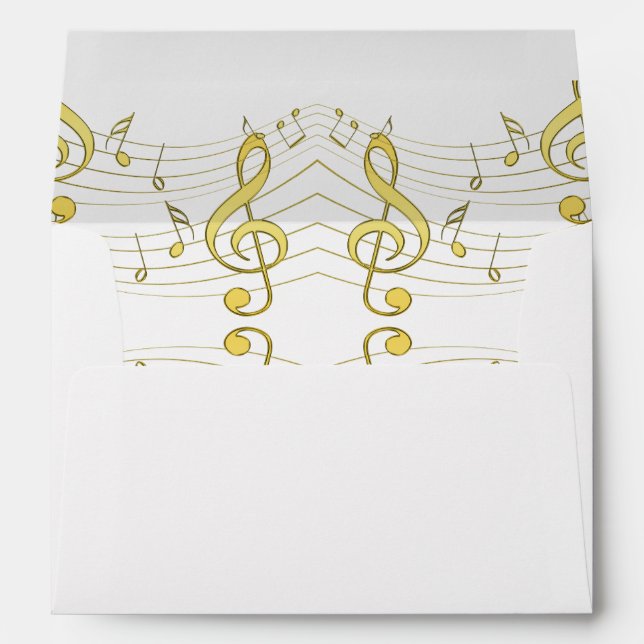 Musical Envelope (Back (Bottom))