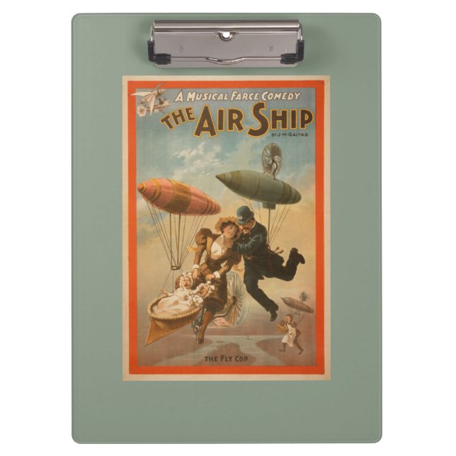Musical Farce Comedy, The Air Ship Theatre 2 Clipboard (Front)