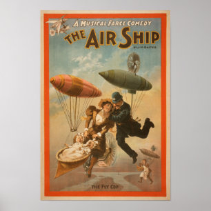 Musical Farce Comedy, The Air Ship Theatre 2 Poster