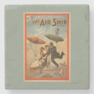Musical Farce Comedy, The Air Ship Theatre 2 Stone Coaster