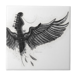 Musical Freedom Ceramic Tile