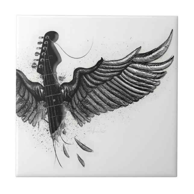 Musical Freedom Ceramic Tile (Front)