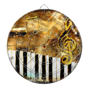 Musical Grunge Dart Board