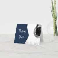 Musical Guitar Classic Navy Blue