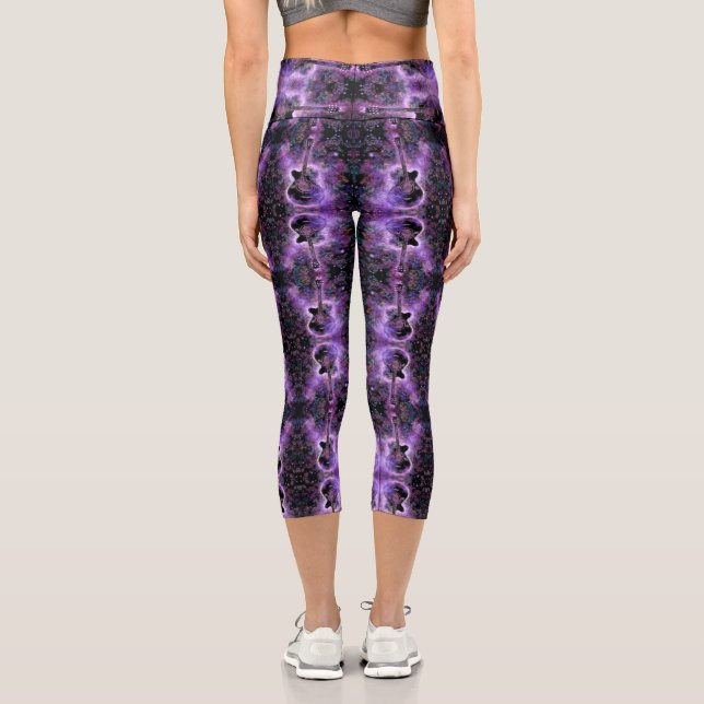Musical Guitar Leggings (Back)