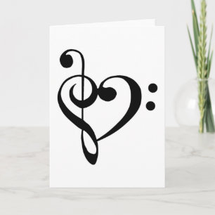 Musical Heart Card