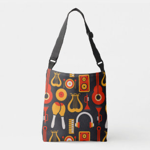 musical instruments crossbody bag