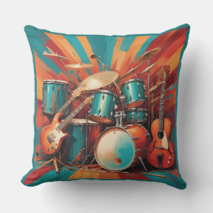 Musical Instruments Cushion