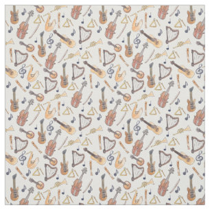 Musical Instruments Fabric
