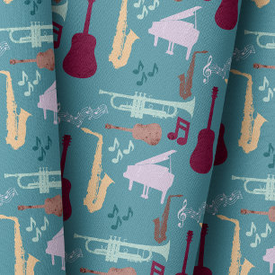 Musical Instruments Fabric