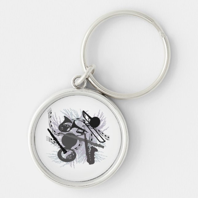 Musical Instruments Key Ring (Front)