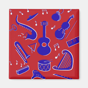 Musical Instruments Magnet