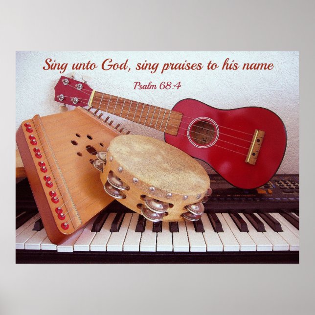 Musical Instruments Poster (Front)