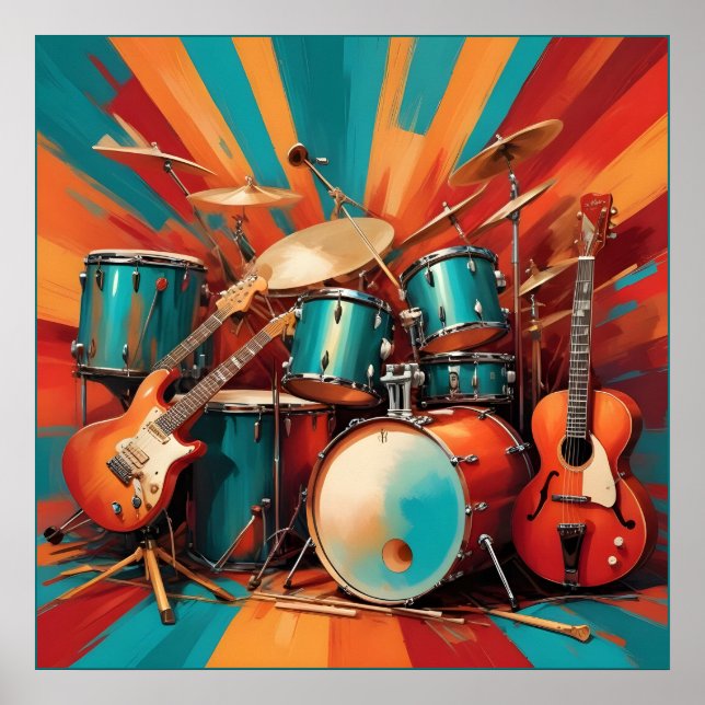 Musical Instruments Poster (Front)