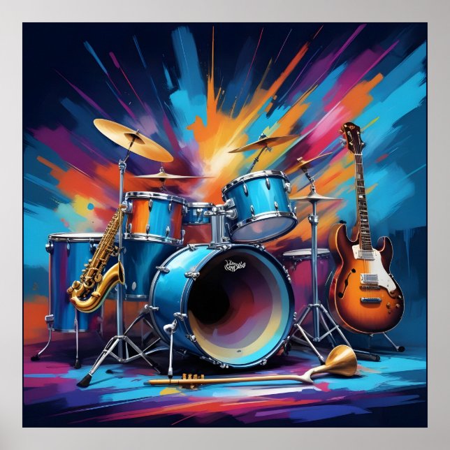 Musical Instruments Poster (Front)