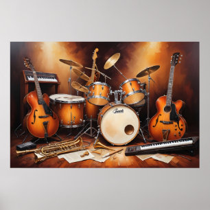 Musical Instruments Poster