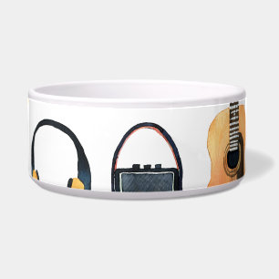 Musical Instruments: Seamless Watercolor