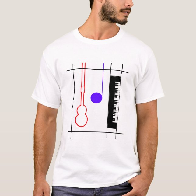 Musical instruments T-Shirt (Front)