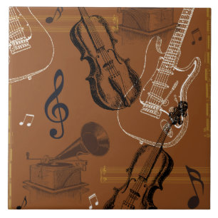 Musical Instruments Tile