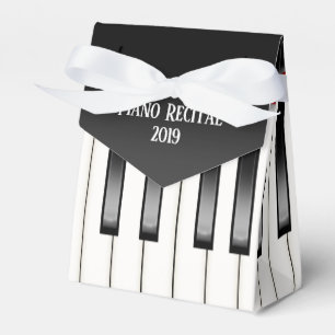 Musical Keyboard for Piano Recital Favour Box