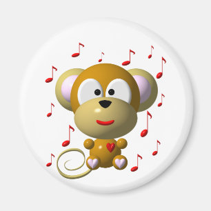 Musical monkey magnet