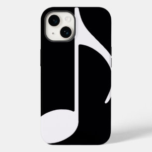 musical note / black Case-Mate iPhone 14 case