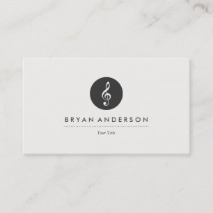 Musical Note Business Card