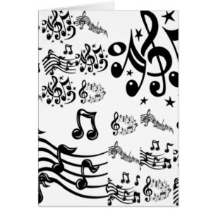 Musical Note Collage