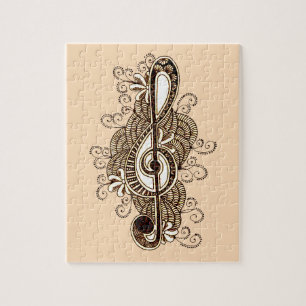 Musical Note Jigsaw Puzzle