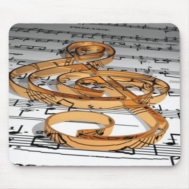 musical note mouse pad (Front)