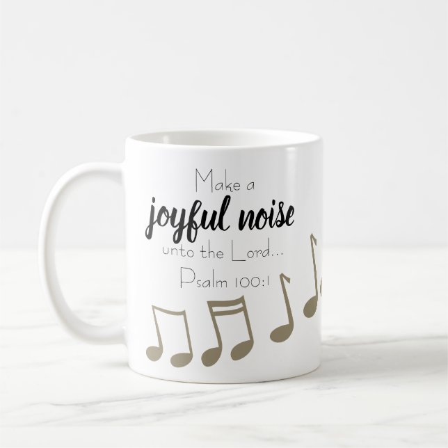 Musical Note Musician Singer  Coffee Mug (Left)