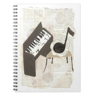 Musical Note Notebook