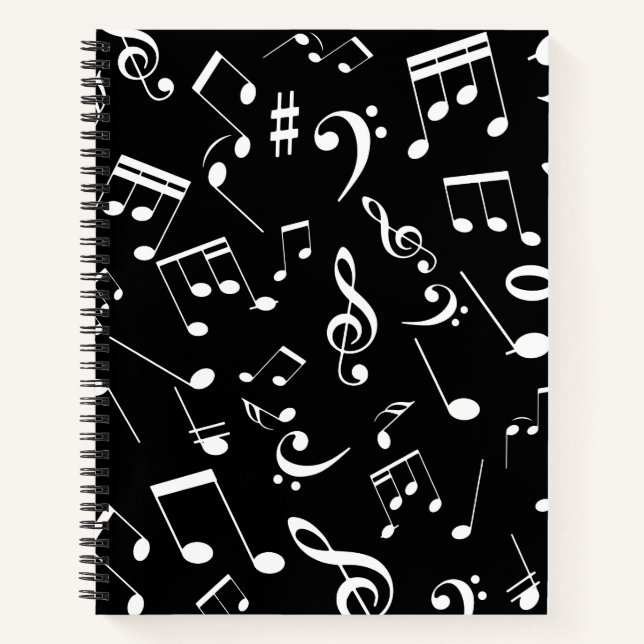 Musical Notes 2 Notebook (Front)