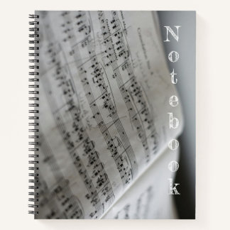 Musical Notes - A simple notebook