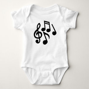 Musical Notes Baby Bodysuit