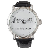Musical Notes Band or Choir Teacher Custom Music