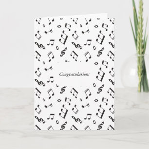 Musical Notes Black and White