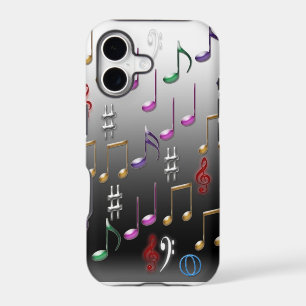 Musical notes design Iphone case cover