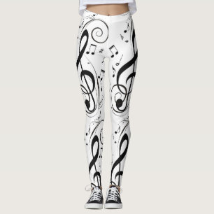 **MUSICAL NOTES** LEGGINGS