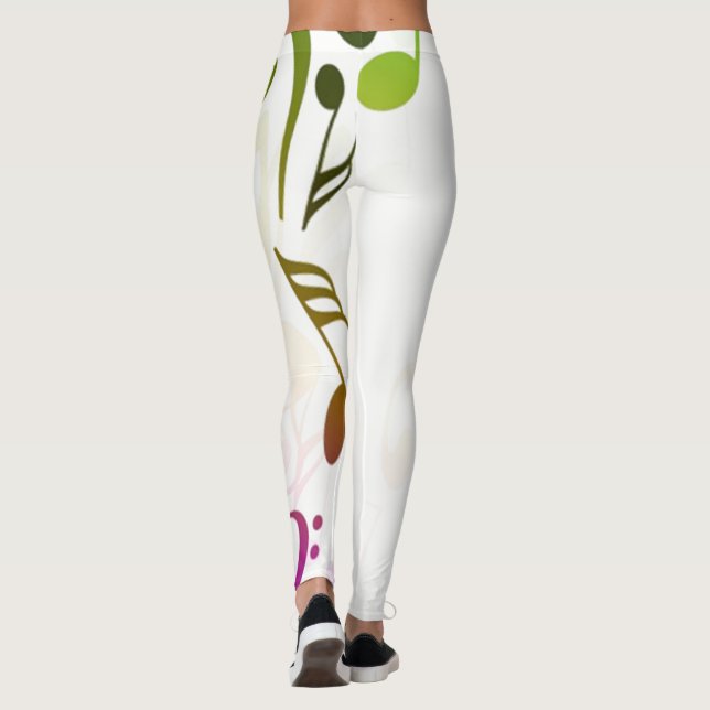 Musical Notes Leggings (Back)