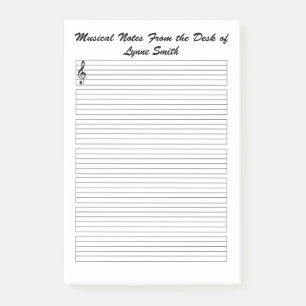 Musical Notes Lined