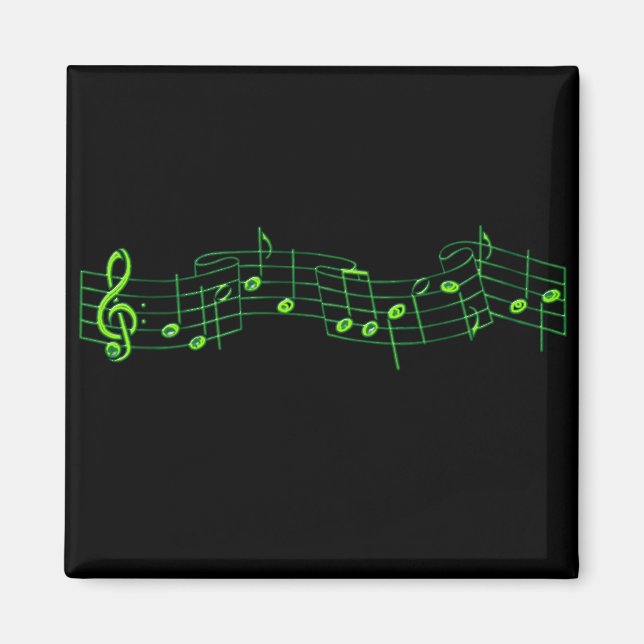 Musical Notes Magnet (Front)