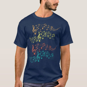 Musical Notes Music School Sheet Clef Musician Orc T-Shirt