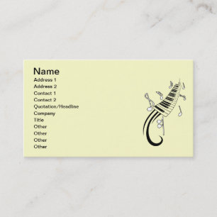 MUSICAL NOTES PIANO KEYBOARD TATTOO GRAPHICS BUSINESS CARD